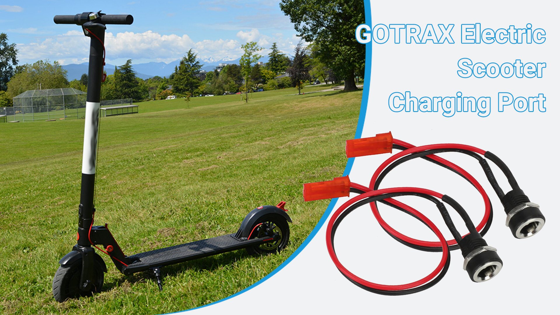 Amazon.com: EOPOAYI Electric Scooter Charging Port Compatible with